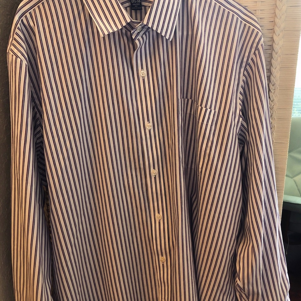 NEW. Land’s End Supima Pinpoint No Iron. - Picture 5 of 5